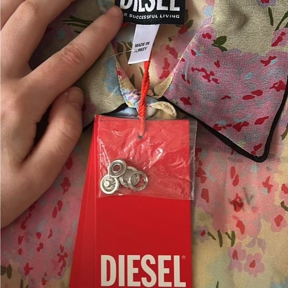 RARE - Diesel Floral Button-Up Blouse - Picture 3 of 4